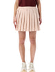 Moncler Moncler Vichy Ccotton Blend Pleated Skirt