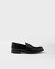 Prada Brushed Leather Loafers