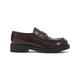Prada Teak Chocolate Loafers