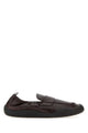 Prada Dark Brown Leather Speedrock Loafers