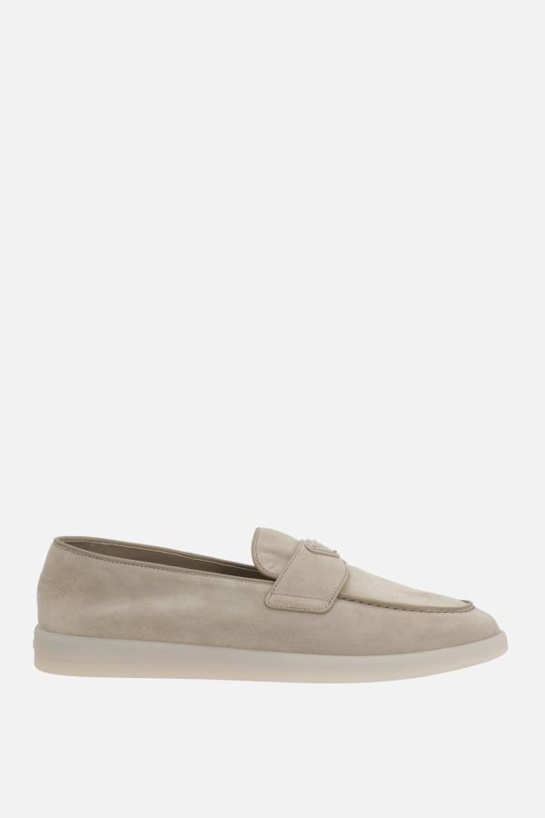 Prada Suede Loafers