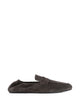 Prada Suede Penny Loafers