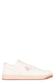 Prada Ivory Lamb Leather Sneaker