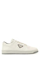 Prada White Nappa Leather Downtown Sneakers