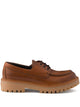 Prada Laced Leather Loafers