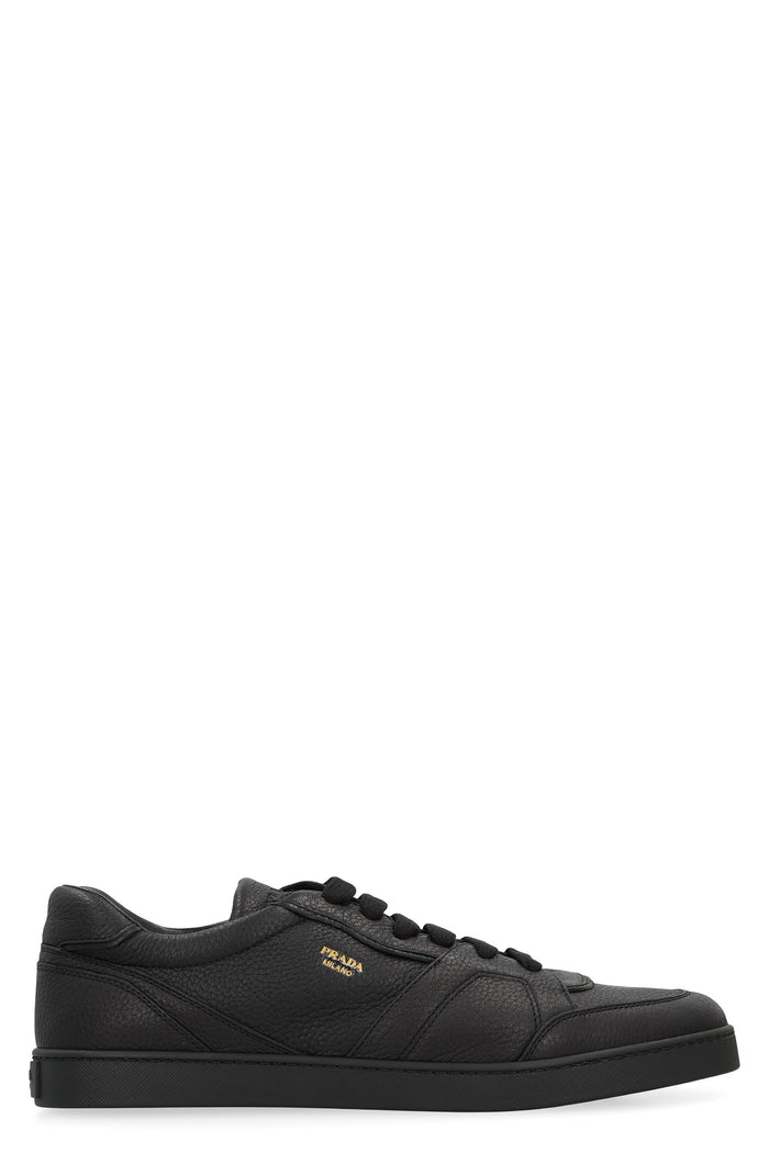 Prada Low-Top Sneakers In Leather.