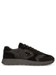 Prada Nylon And Suede Sneakers
