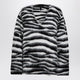 Marc Jacobs Zebra-Patterned Jumper In Wool Blend