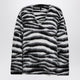 Marc Jacobs Zebra-Patterned Jumper In Wool Blend