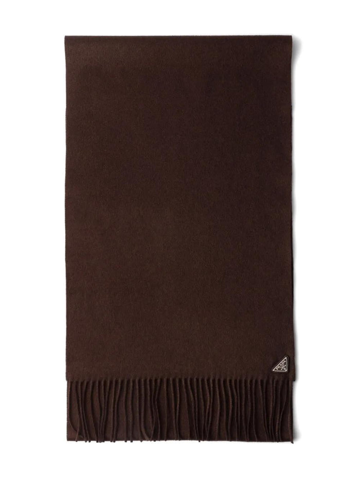 Prada Silk And Cashmere Scarf