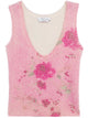 Blumarine Pink Purple Alpaca Polyamide Knit