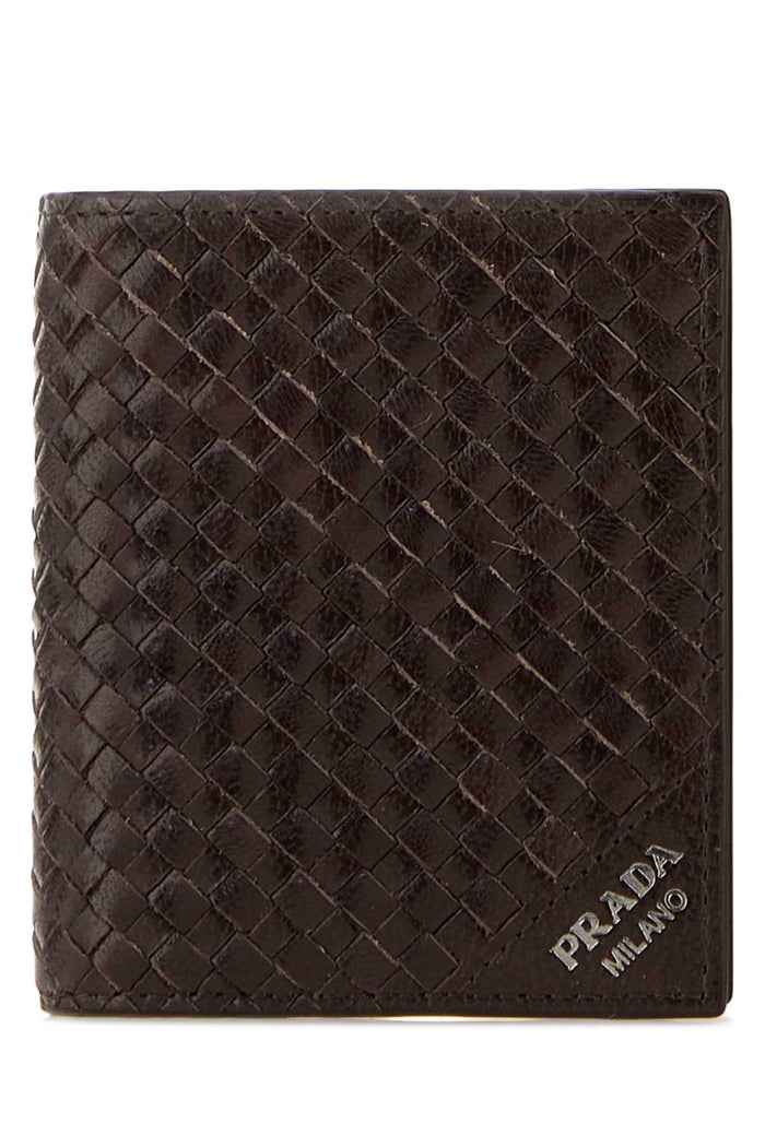 Prada Brown Leather Wallet