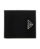 Prada Upcycled Nylon Wallet With Logo Plaque