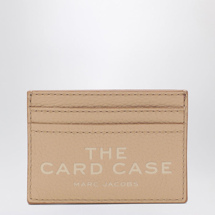 Marc Jacobs Camel Full-Grain Leather Cardholder