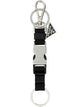Prada Black Fabric Keyring