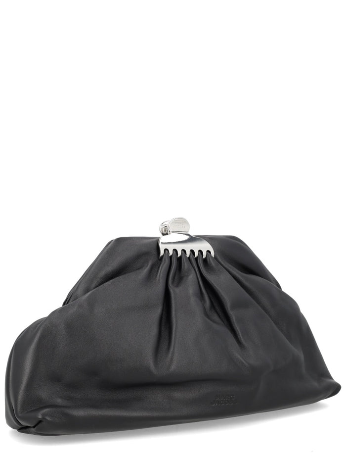 Marc Jacobs Marc Jacobs Medium Glam Leather Clutch