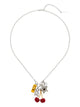 Marc Jacobs Trinket Charm Cluster Necklace - - Brass - Multicolor