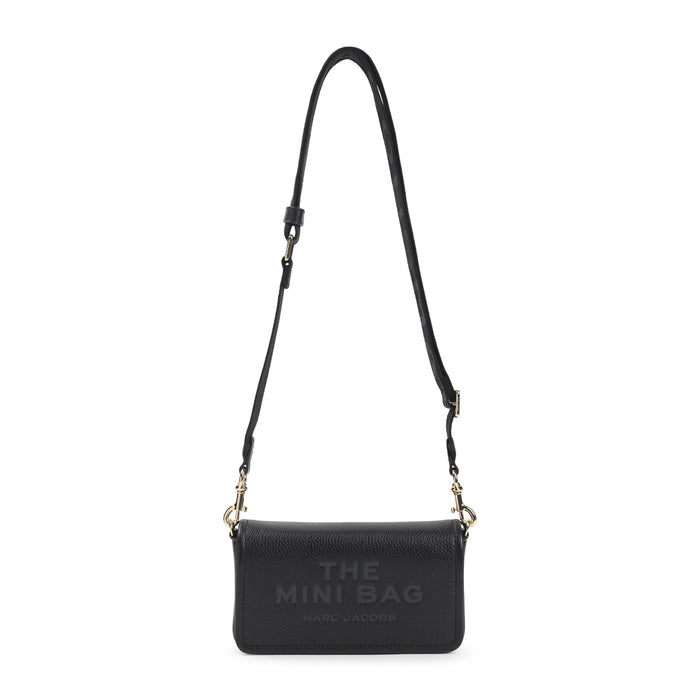 Marc Jacobs Black The Mini Cow Leather Shoulder Bag