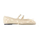 Marc Jacobs The Kiki Ballerinas - - Synthetic - Beige