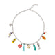 Marc Jacobs New York Charm Necklace - - Metal - Silver