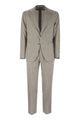Tagliatore Pinstripe Suit In Wool And Silk
