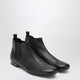 Prada Black Leather Chelsea Boots