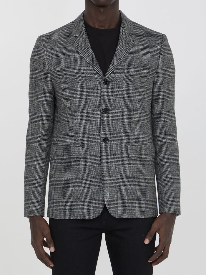 Celine Prince Of Wales Checked Jacket