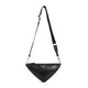 Prada Black Leather Triangle Crossbody Bag