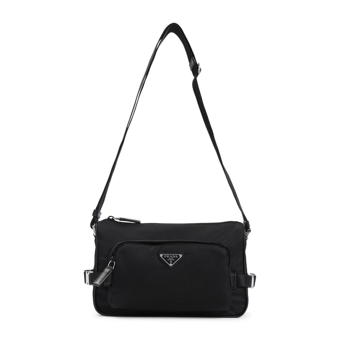 Prada Re-Nylon And Leather Shoulder Bag