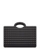 Valentino Garavani Black Rubber Le Troisiã¨Me Shopping Bag