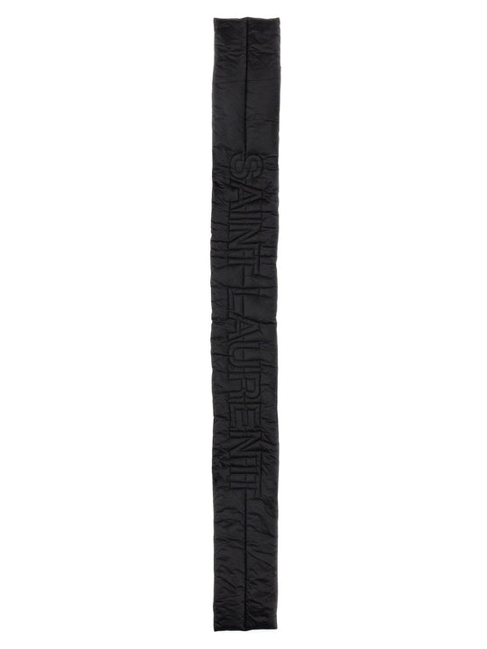Saint Laurent Scarf With Logo