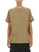 Off-White T-Shirt With Arrow Embroidery