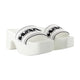 Alexander Wang Aw Webbing Platform Sandals