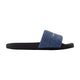 Alexander Wang Aw Denim Hotfix Pool Slides - - Cotton - Blue