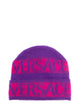 Versace Beanie Logo Stripes