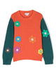 Stella Mccartney "Flowers" Crew Neck Pullover