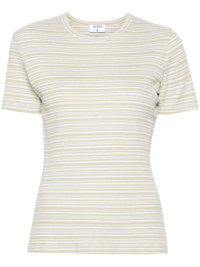 Filippa K Striped Cotton T-Shirt
