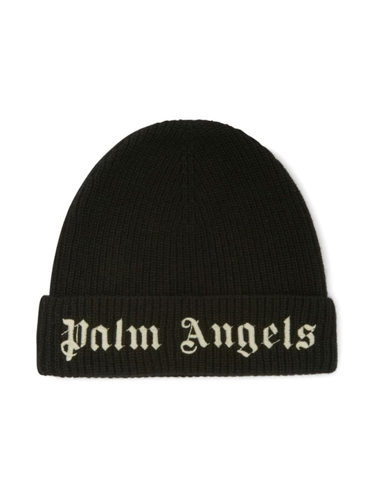 Palm Angels Beanie With Logo