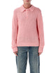 Sunflower Sunflower Cotton Linen Polo Sweater