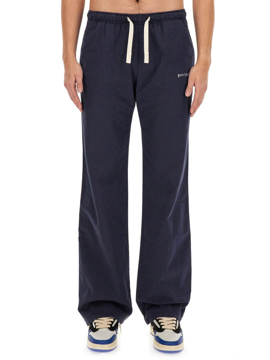 Palm Angels Pants With Logo