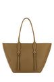 Michael Michael Kors Cappuccino Leather Moore Shopping Bag