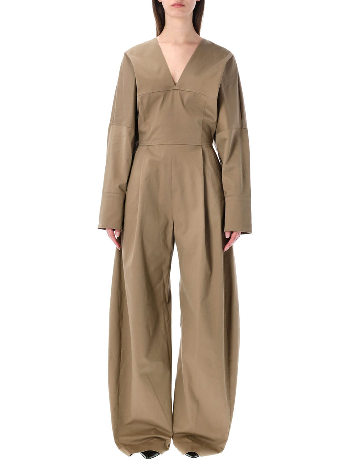 The Latest The Latest Long V-Neck Jumpsuit