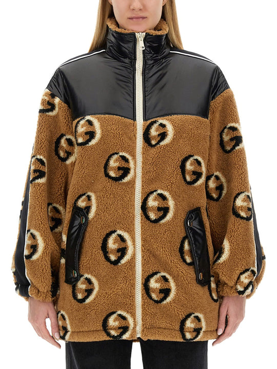 Gucci Jacquard Zipper Jacket