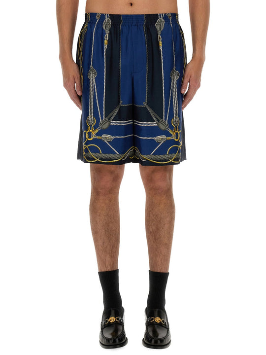 Versace Twill Bermuda Shorts