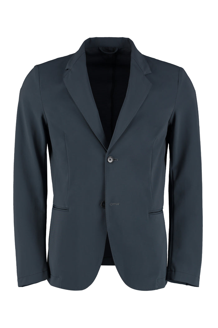 The (Alphabet) The (Jacket) - Single-Breasted Two-Button Jacket