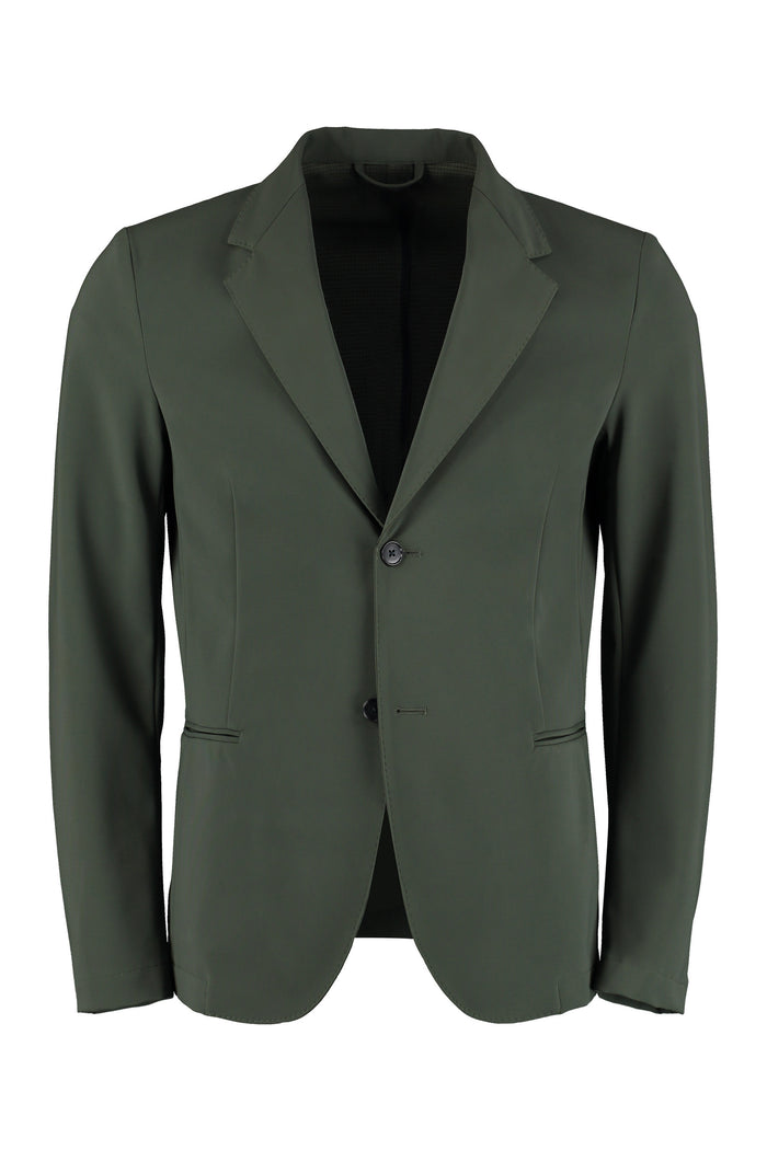 The (Alphabet) The (Jacket) - Single-Breasted Two-Button Jacket