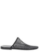 Alysi Black Polyester Flats