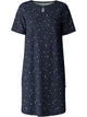 Calida Blue Cotton Sleepshirt Pajamas
