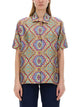 Etro Printed Silk Shirt