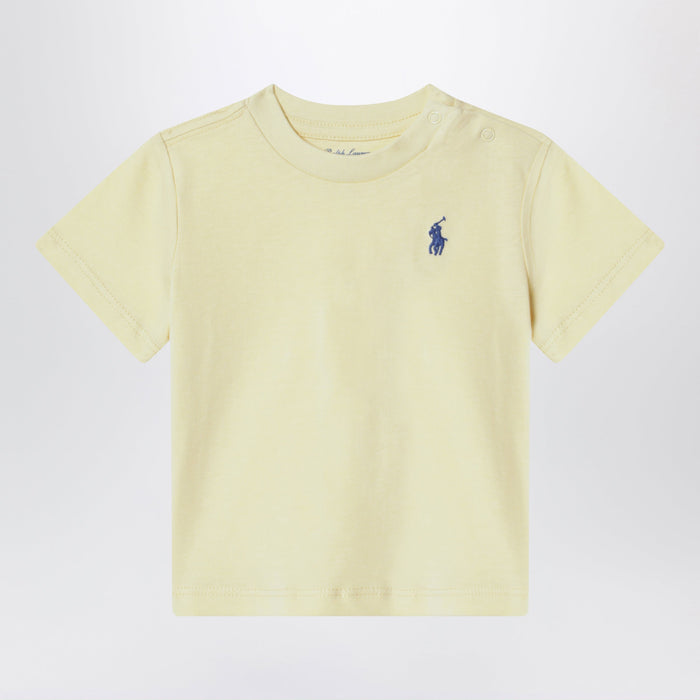 Polo Ralph Lauren Yellow Cotton T-Shirt